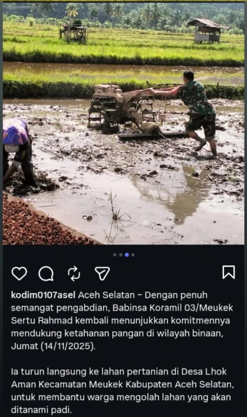 Lahan pertanian, gigih mengolah tanah, bersama membuka harapan panen di waktu yang akan datang 